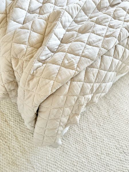 Pottery barn dupe! Use at the end of your bed for some cozy and texture. Sham and quilt sold separately!

Quilts, bedding, guest room, bedroom, home decor, cozy home, home design, interior designer, affordable home finds

#LTKfindsunder100 #LTKhome