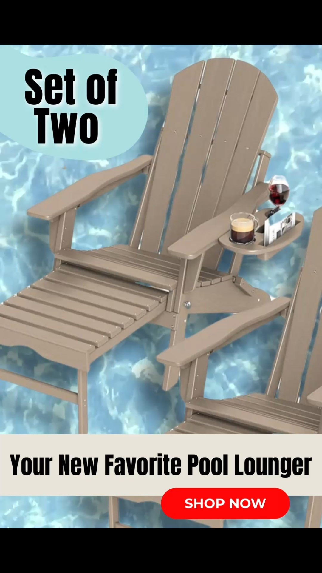 Adjustable Poolside Lounger

#LTKSeasonal #LTKSwim