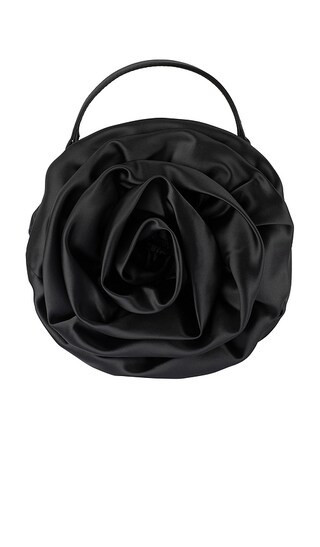 olga berg Rosita Rosette Frame Bag in Black. | Revolve Clothing (Global)