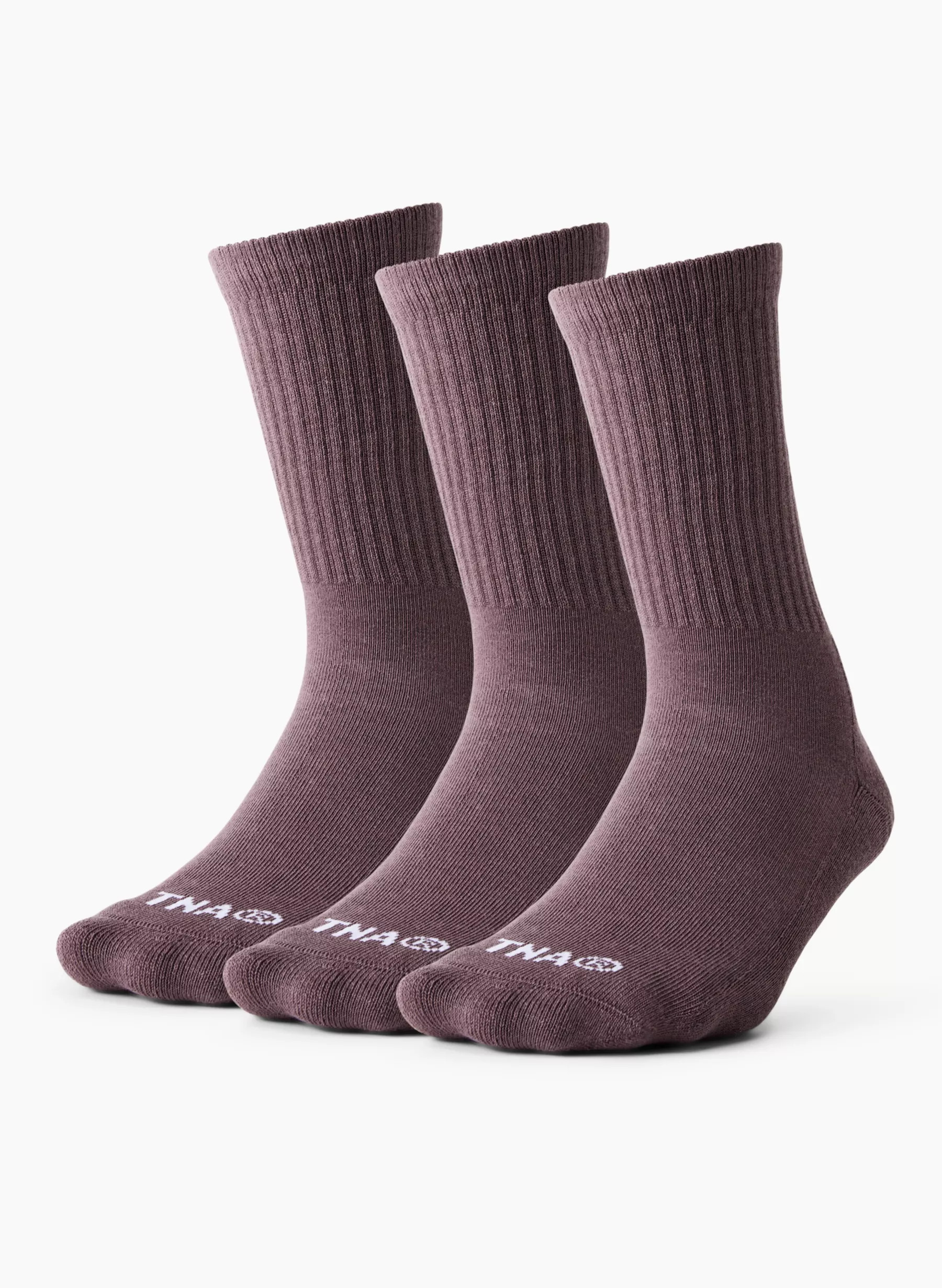 BASE CREW SOCK 3-PACK | Aritzia