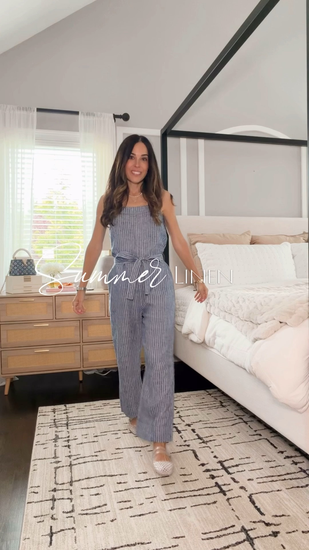 Linen season is officially here and these @onequince pieces are SO good 🤍 The straight leg pants, the effortless maxi skirt and this stunning jumpsuit all look and feel way more expensive than they are. Easy, elevated pieces you’ll live in all spring and summer #quincepartner

💌type “LINEN” and I’ll send you all the links

#LTKSeasonal #LTKOver40 #LTKootd