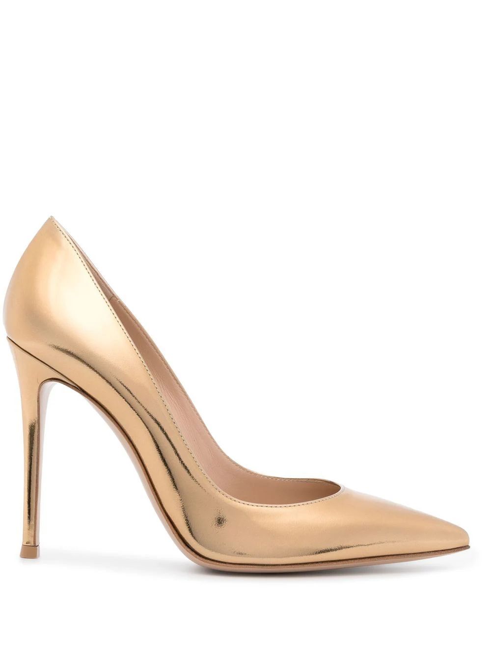 Gianvito 105mm metallic pumps | Farfetch Global