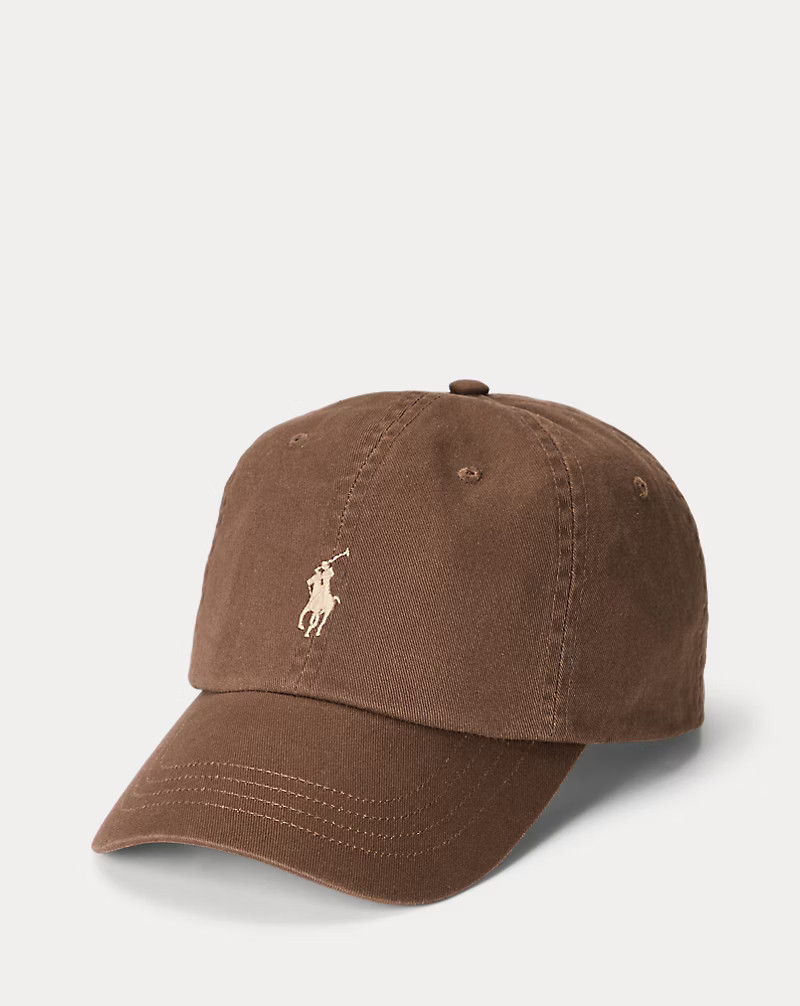Cotton Chino Baseball Cap | Ralph Lauren (UK)