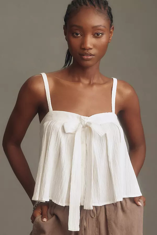 Sunday in Brooklyn Bow-Tie Tank | Anthropologie (US)