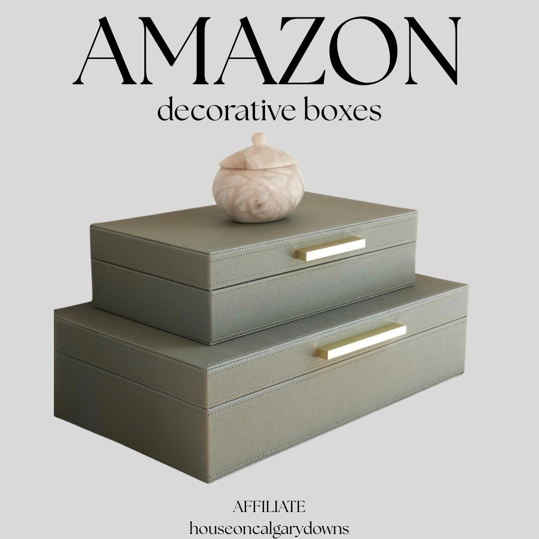 Decor boxes 

#LTKHome #LTKSaleAlert