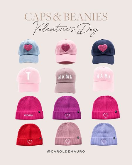Grab these cute caps and beanies to match with your kids, loved one, or the whole family!

#momfinds #valentinefinds #kidsfashion #casualstyle #valentinesday

#LTKGiftGuide #LTKFind #LTKkids