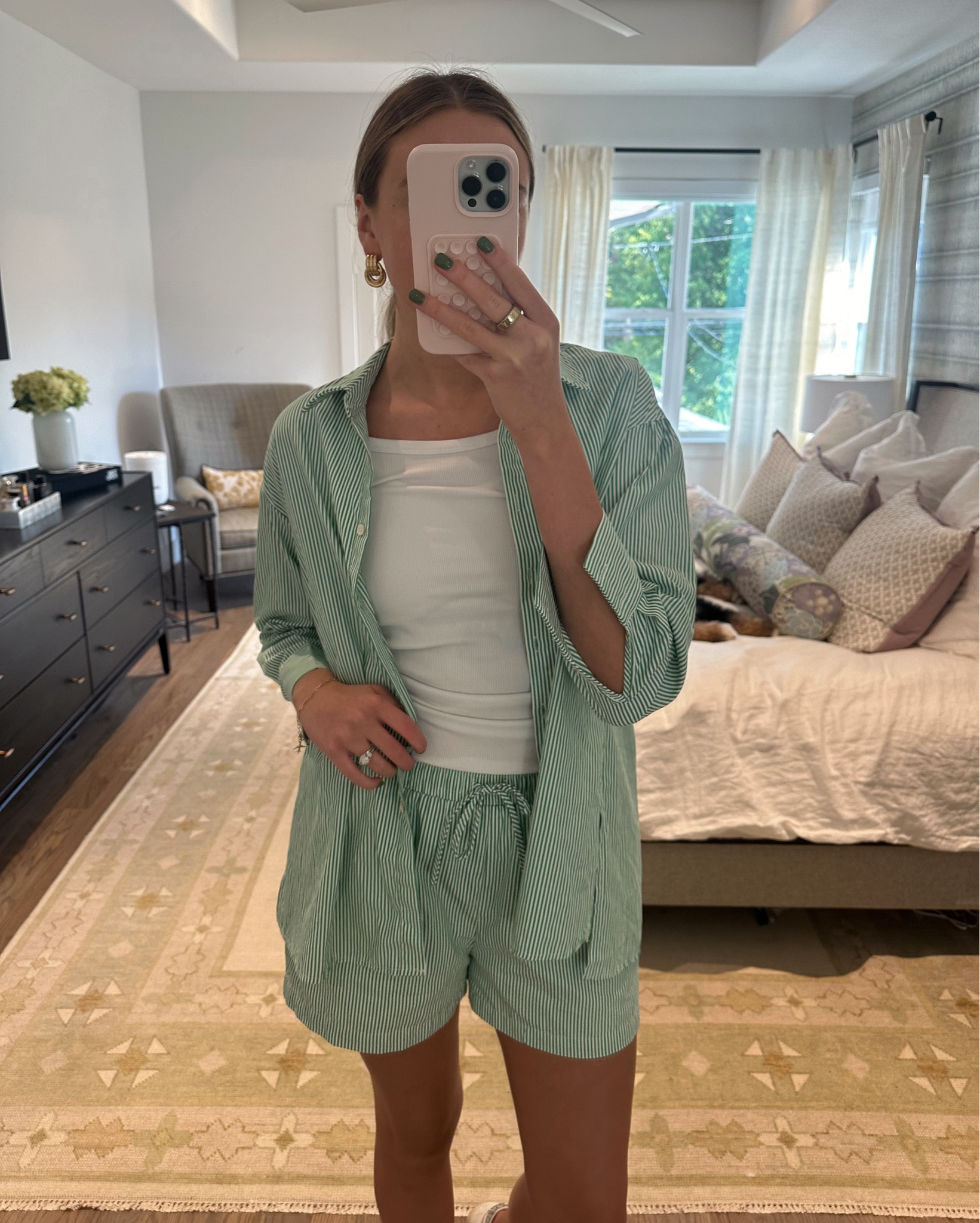 loving this Amazon striped set to dress up or down! I took my true size M. Comes in multiple colors! 

#LTKTravel #LTKFindsUnder50 #LTKFindsUnder100