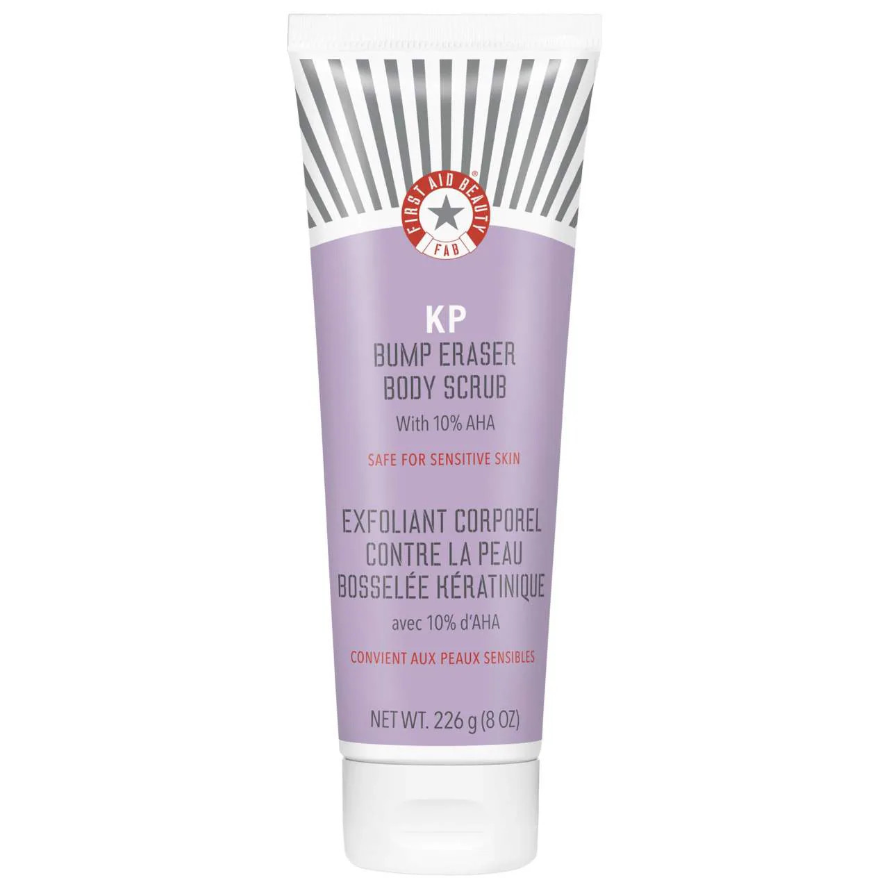 First Aid Beauty KP Bump Eraser Body Scrub with 10% AHA - Body Exfoliant for Keratosis Pilaris 8 oz/ 226 g | Sephora (US)