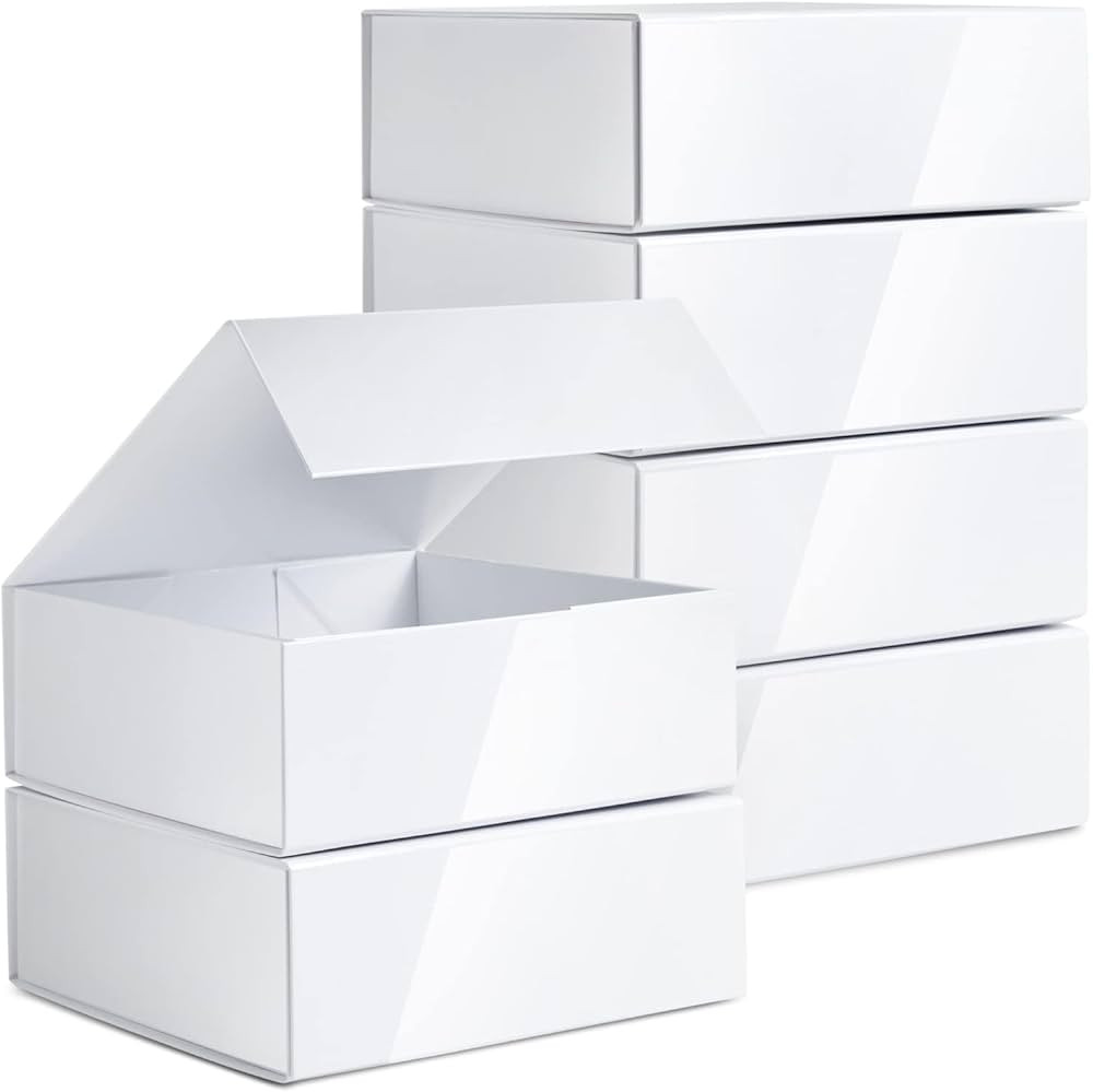 Stockroom Plus 6 Pack Proposal Boxes w/Lid for Groomsmen - Bridesmaid Proposal Boxes - 9.5 x 9.5 ... | Amazon (US)