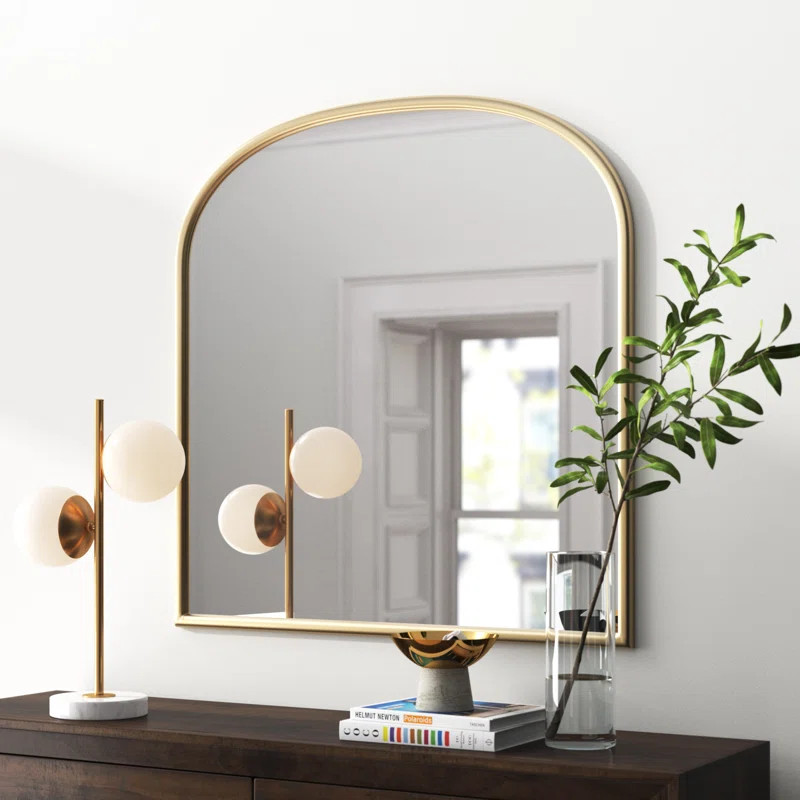 Rosborough Metal Arch Wall Mirror | Wayfair North America