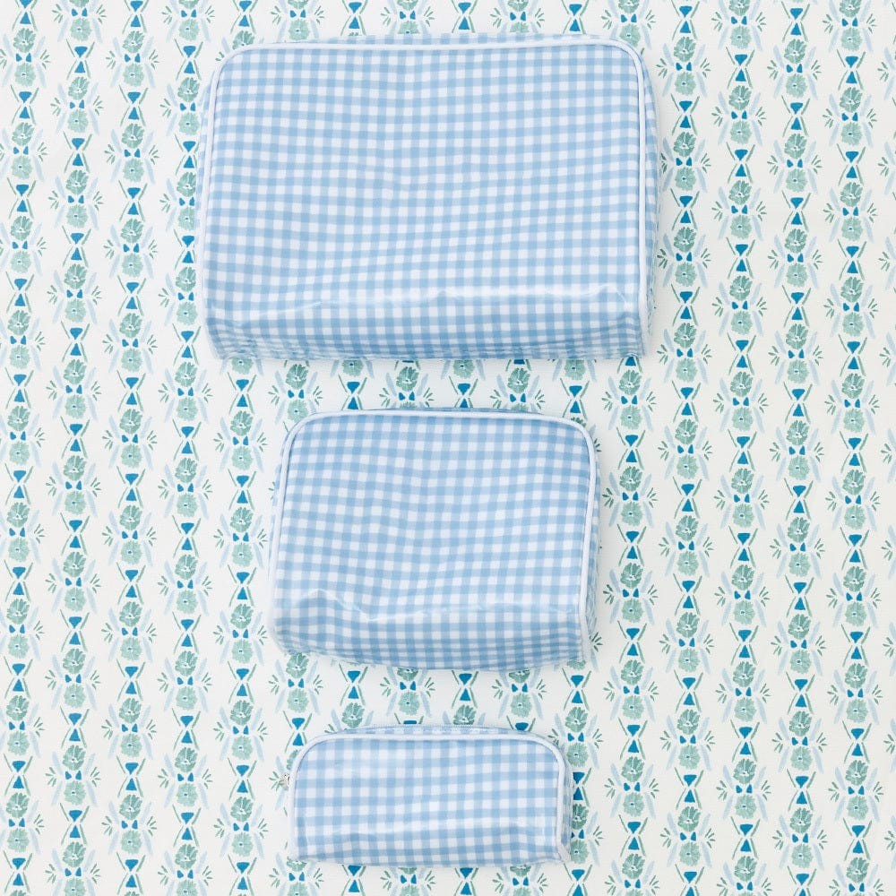 Patterned Toiletry Bag Trio (3 pieces) | Weezie Towels
