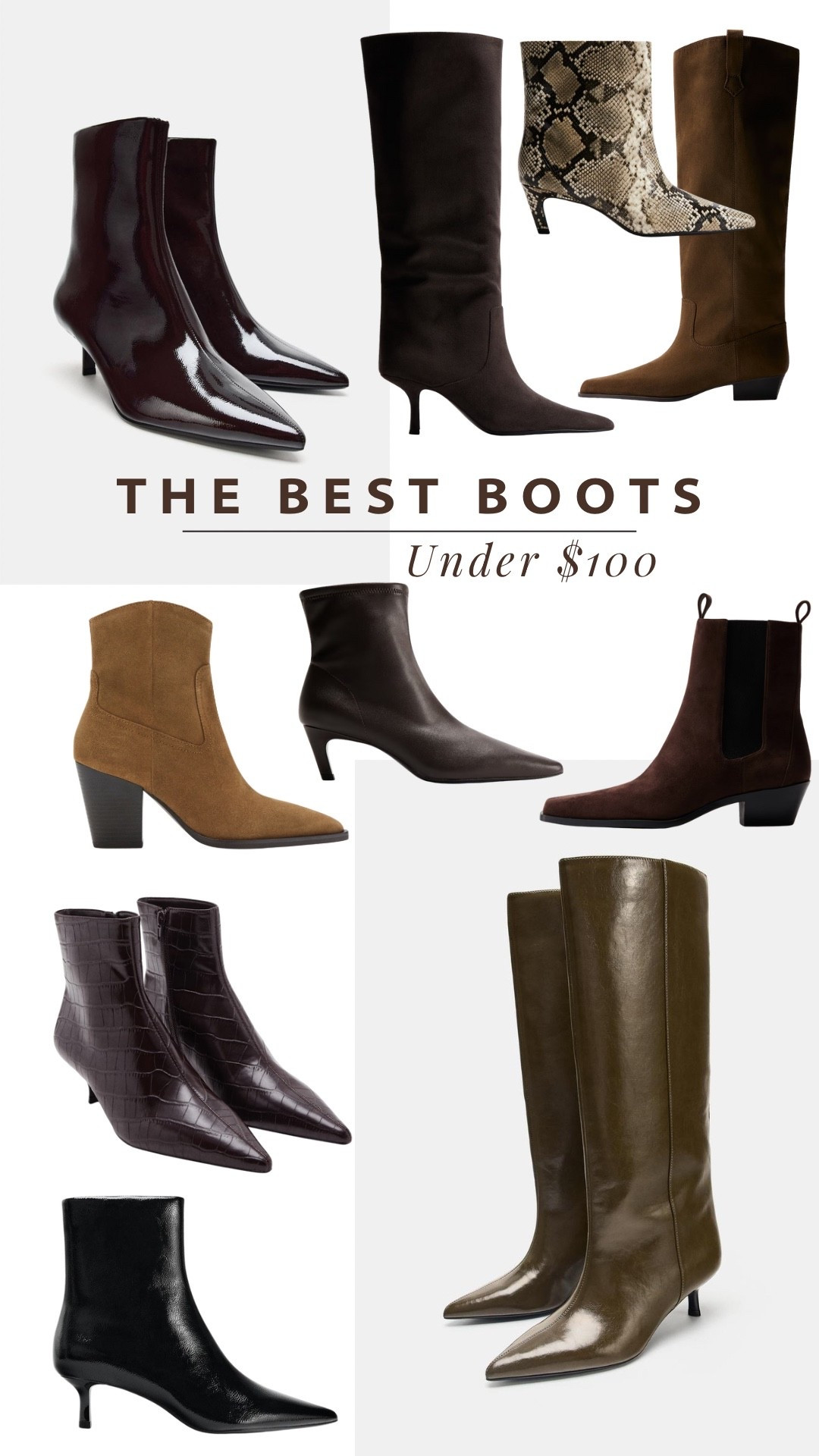 The best boots under $100

#LTKFindsUnder100 #LTKStyleTip #LTKSeasonal
