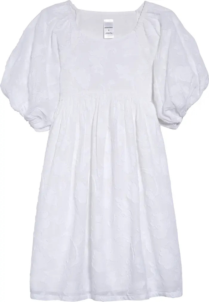 Nordstrom Kids' Matching Family Moments Puff Sleeve Dress | Nordstrom | Nordstrom