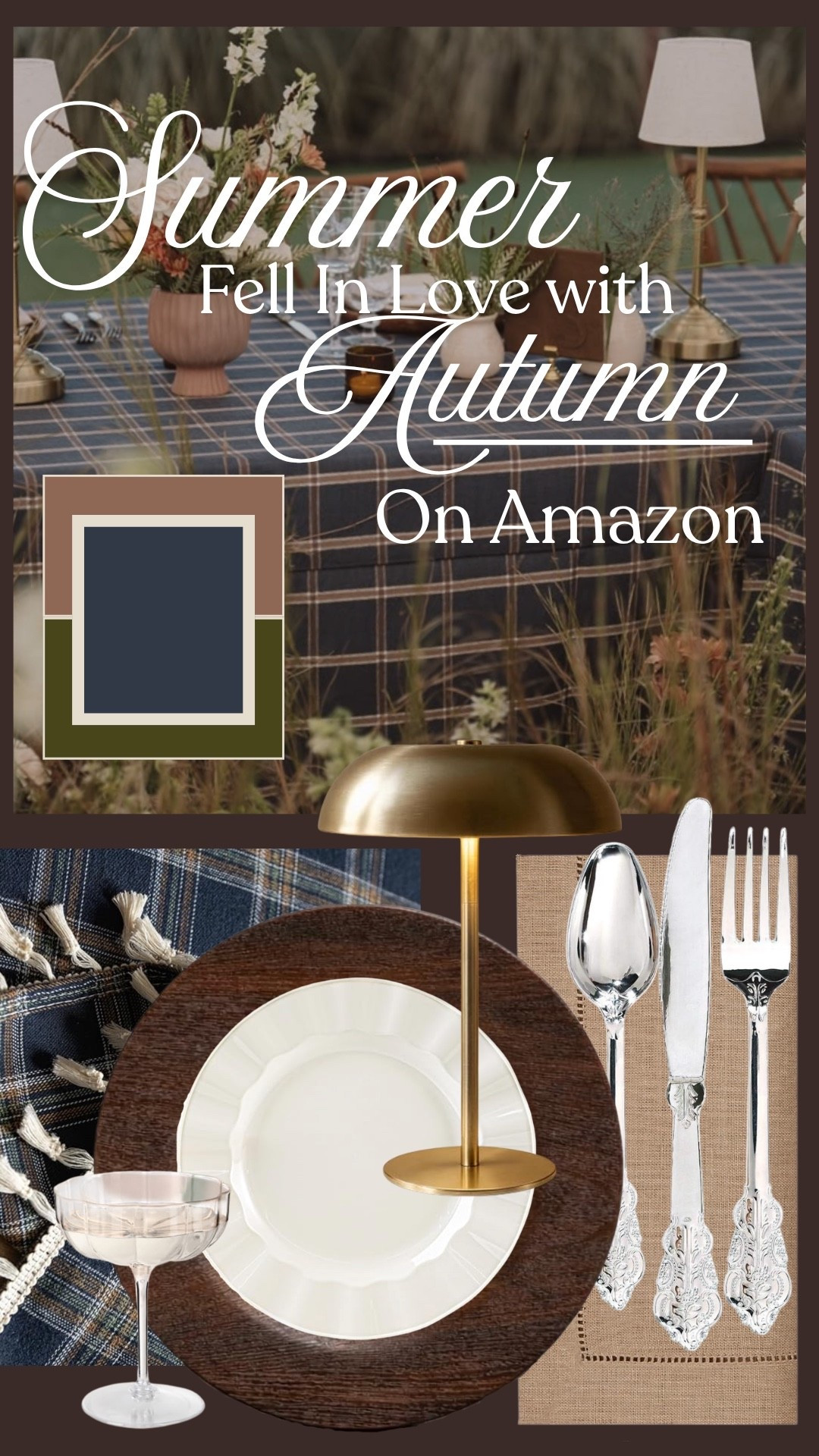 Swarm, golden tones, soft florals, and just enough seasonal charm to create the perfect transition for summer into fall. Stop it stop.

Shop the full tablescape on Amazon 🤎

#LTKHome #LTKWedding #LTKSeasonal