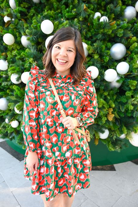 Comment LINK for the happiest holiday dress (+ use code GIRLMEETSBOW for 20% off)! 💚🧡

It’s the hap-hap-happiest season of all and I’ve got the dress to match! I love this vibrant ruffled frock so much and after my friend called it a “Christmas leopard!” I couldn’t unsee it! Perfect for allll the things you’ve got on your December calendar!

Holiday outfit/ holiday dress/ family photo outfit 

#LTKHoliday #LTKSeasonal #LTKCyberWeek