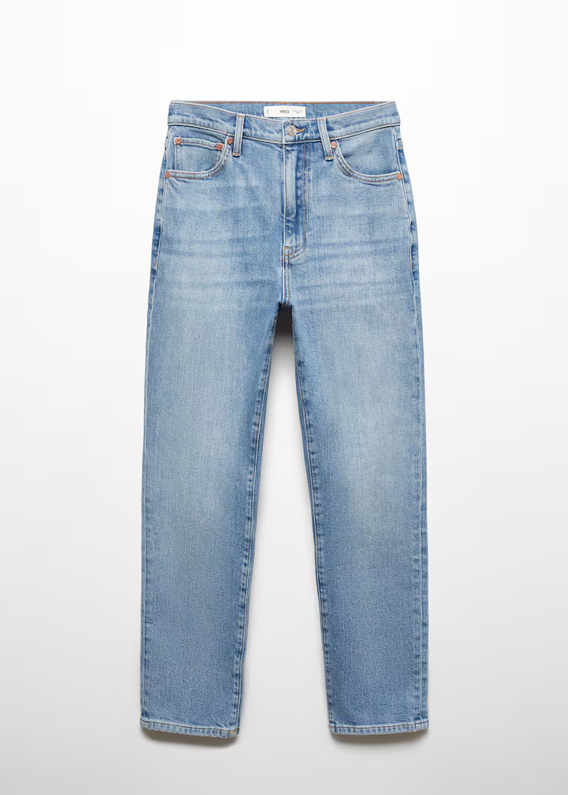 Slim cropped jeans -  Women | Mango United Kingdom | MANGO (UK)