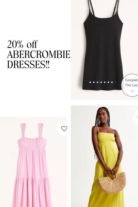 20% off dresses!