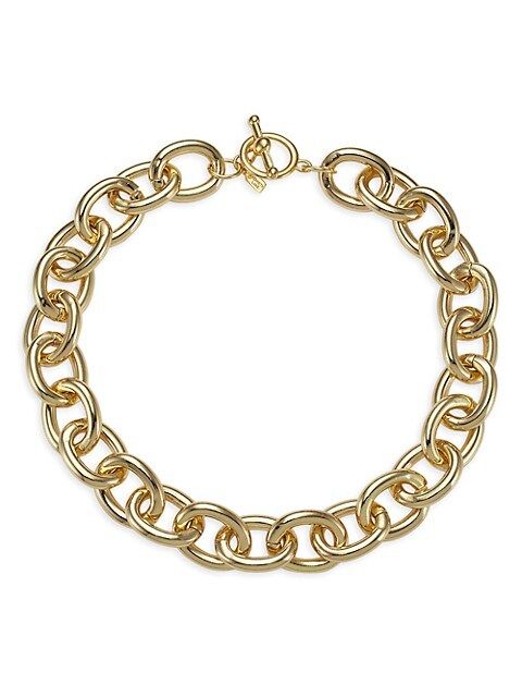 Kenneth Jay Lane


20K Goldplated Chunky-Link Toggle Necklace



3.9 out of 5 Customer Rating | Saks Fifth Avenue