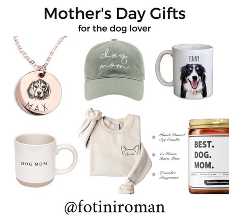 Mother’s Day is May 12! I’ll be sharing some adorable gift ideas for the special Mama’s in your life 💕 Today I’m sharing for the dog lover! I love each one of these!! 

#LTKhome #LTKfamily #LTKGiftGuide