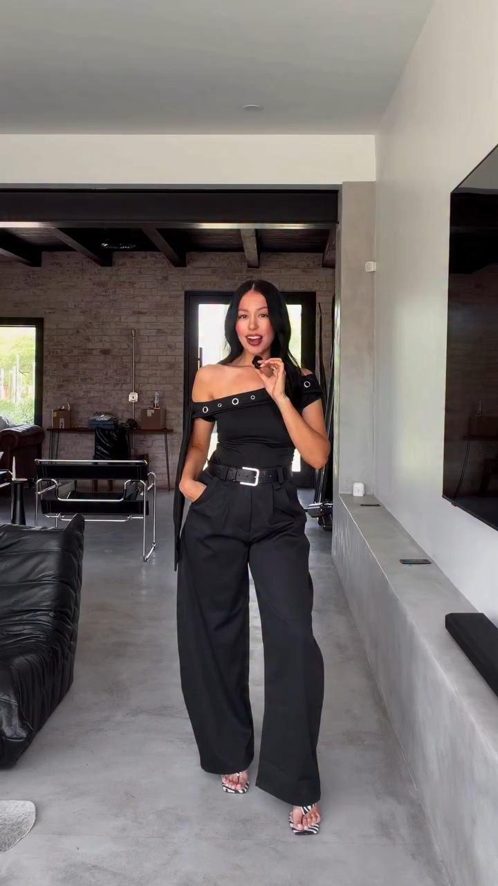 Comment “SHOP” for the Amazon outfit 🔗’s sent straight to your DMs and follow for more chic budget friendly fashion recs daily 🖤