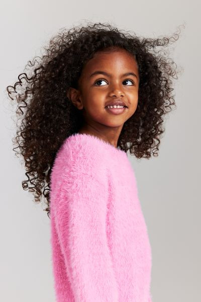 Fluffy-knit Sweater | H&M (US + CA)