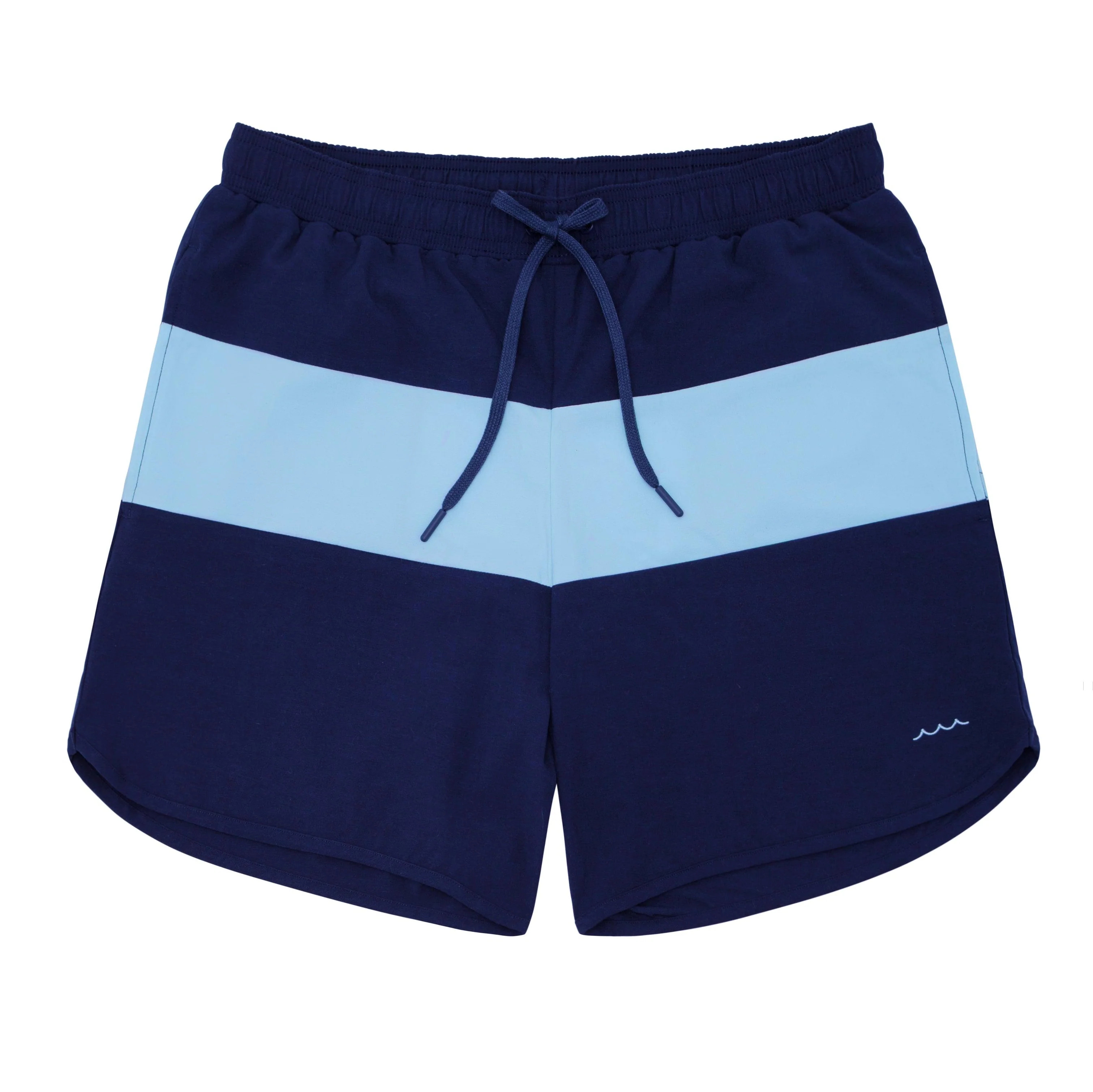 men's navy colorblock boardie | minnow