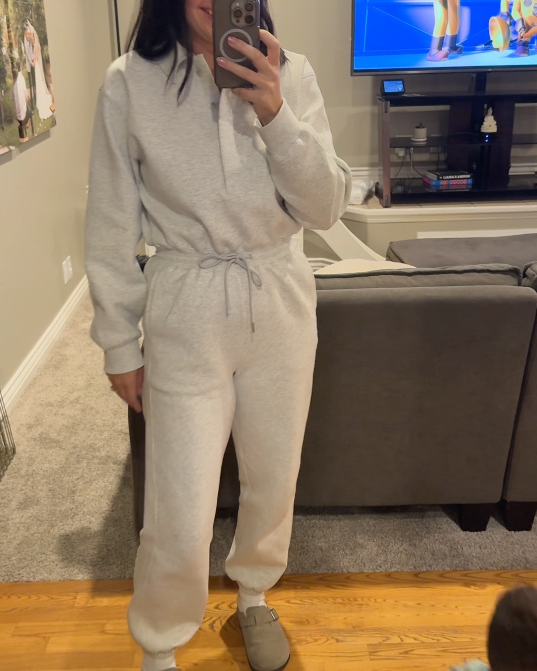 Let me put you onto the jumpsuit
that got me the most compliments 
ever in one day 🤌🏼 honorable mention for the workout set I got with it! 🖤

#LTKFindsUnder100 #LTKSaleAlert #LTKActive