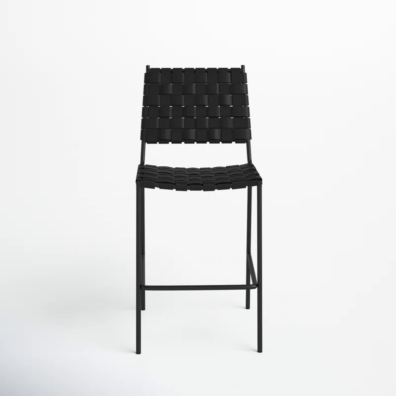 Ryland Upholstered Counter Stool with Metal Frame | Wayfair North America