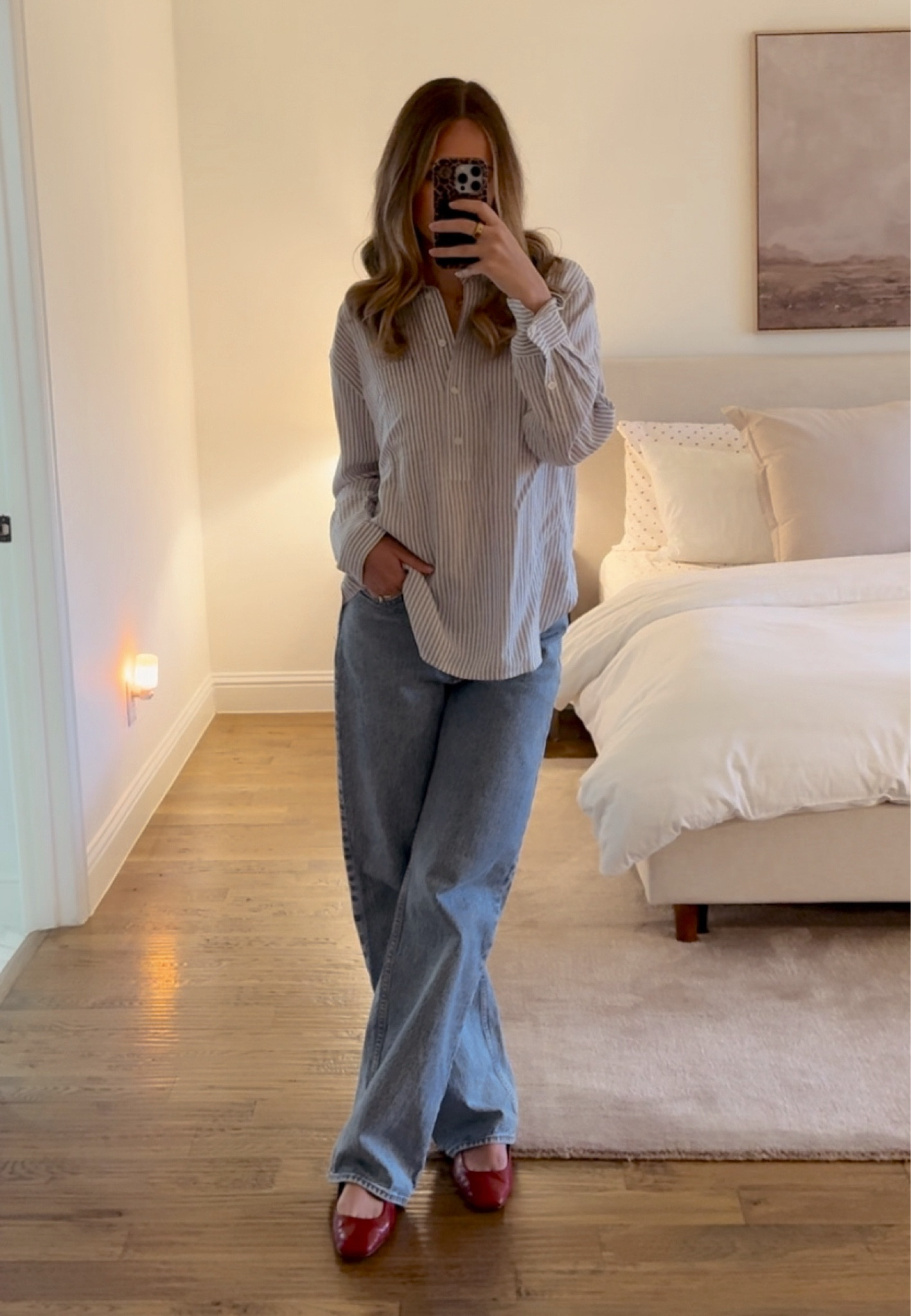 top and flats on sale now at madewell and nordstrom!!

#LTKSeasonal #LTKU #LTKsalealert