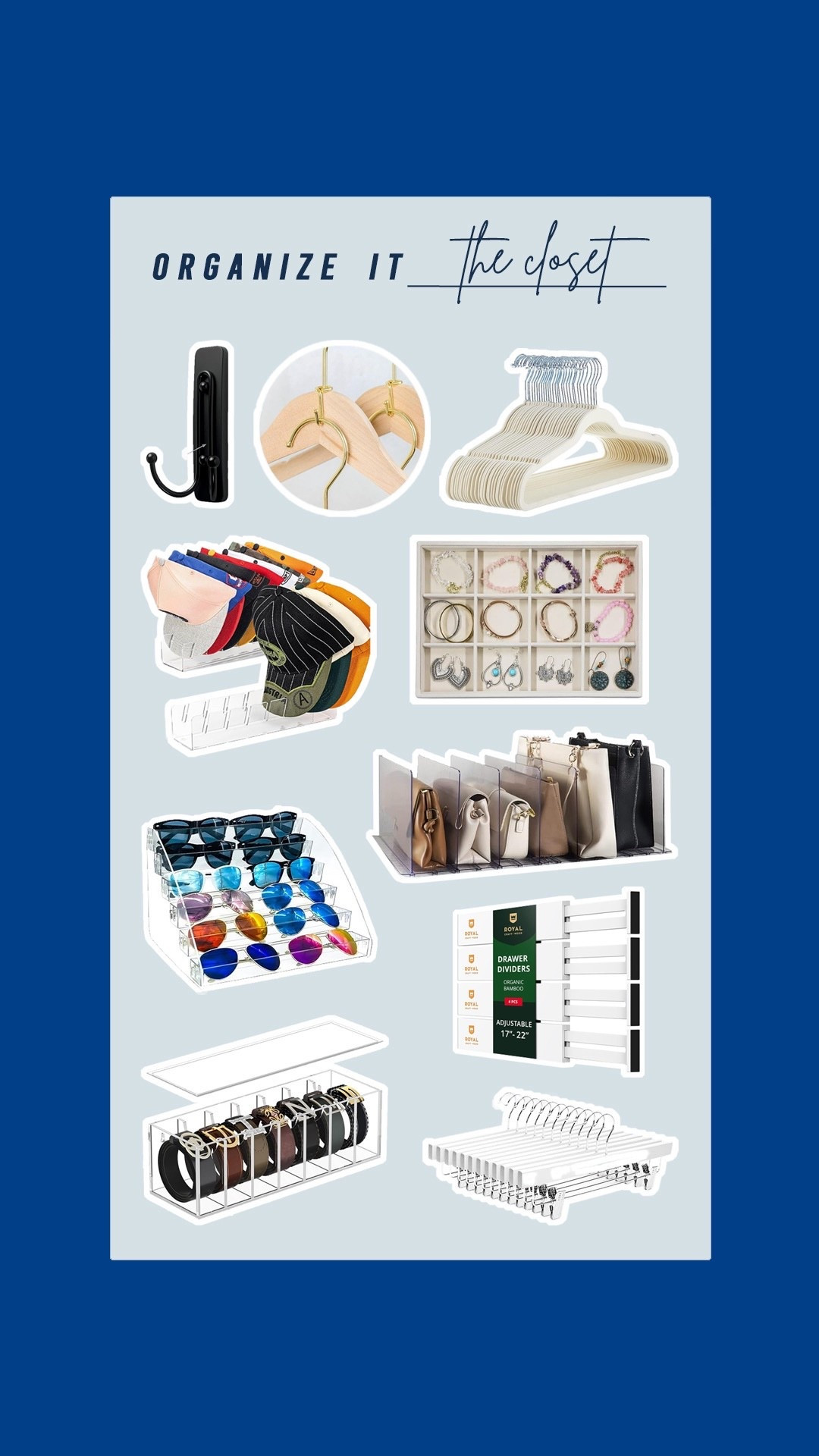 Closet Organization | Hi Sugarplum! 

#LTKdayinmylife #LTKOver40 #LTKHome