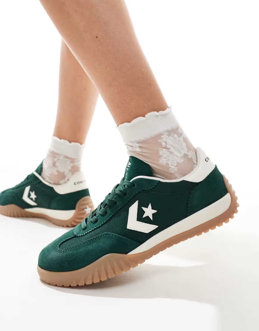 Converse Run Star sneakers in green | ASOS (Global)