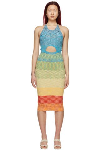 Multicolor Edesia Dress | SSENSE