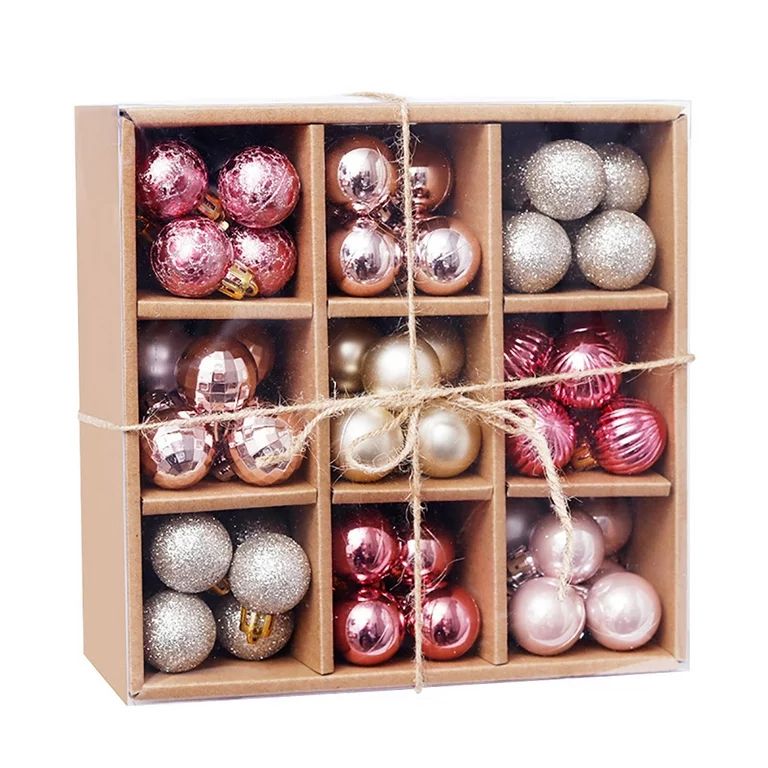 Christmas Decorations Clearance! UHUYA Christmas Balls Ornaments 99PCS Christmas Ball Baubles Par... | Walmart (US)