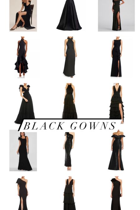 Black gowns and dresses for weddings and parties!!!

#LTKparties #LTKstyletip #LTKwedding