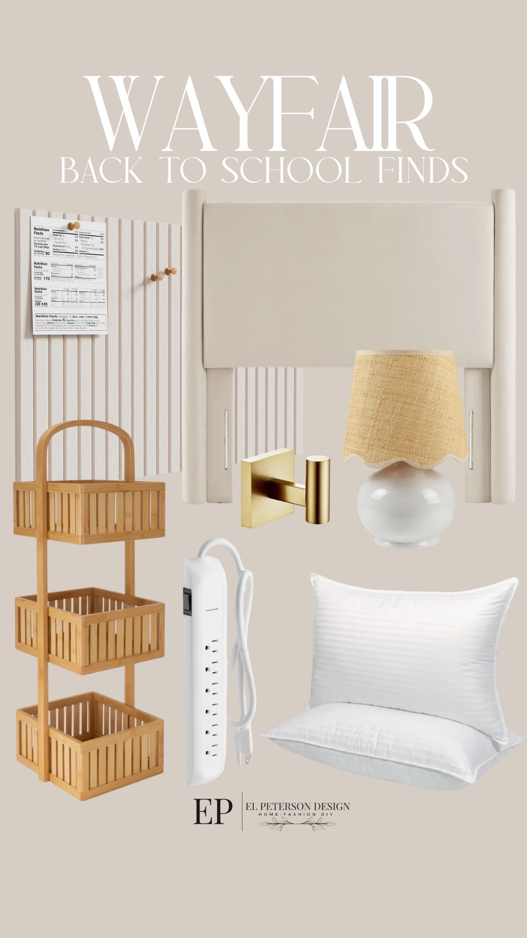 #Ad Our son Gavin is getting ready to head off to college, and I’m still not sure how we got here so fast 🥹🤍

I’ve partnered with @Wayfair to get his dorm ready with stylish, space-saving essentials that make the most of every inch. From smart storage and organization to functional everyday pieces, Wayfair made it so easy to find everything he needs to create a dorm that feels comfortable, organized, and a little more like home.

Such a bittersweet milestone for us, but knowing he’s heading into this next chapter with a space that’s ready for the school year gives us a little extra peace of mind. 🤍

@wayfair #WayfairPartner #Wayfair #Ad #BacktoSchoolwithWayfair
@Shop.LTK #liketkit liketk.it/xx


Wayfair 
Back to School Finds
Cork board
Head board
Pillows
Hooks
Power outlet
Table lamp
Storage basket

#LTKHome
