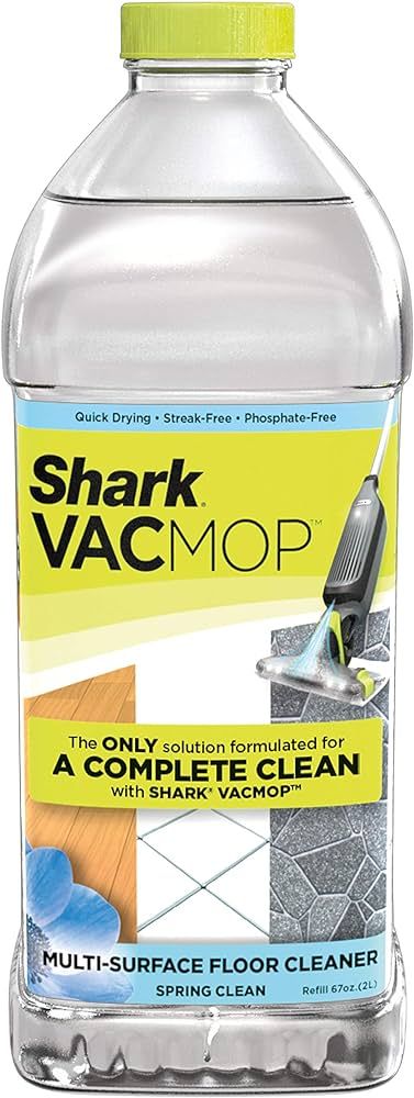 Shark Multi-Surface Cleaner 2 Liter Bottle VCM60 VACMOP Refill, Spring Clean Scent, 67 Fl Oz (Pac... | Amazon (US)