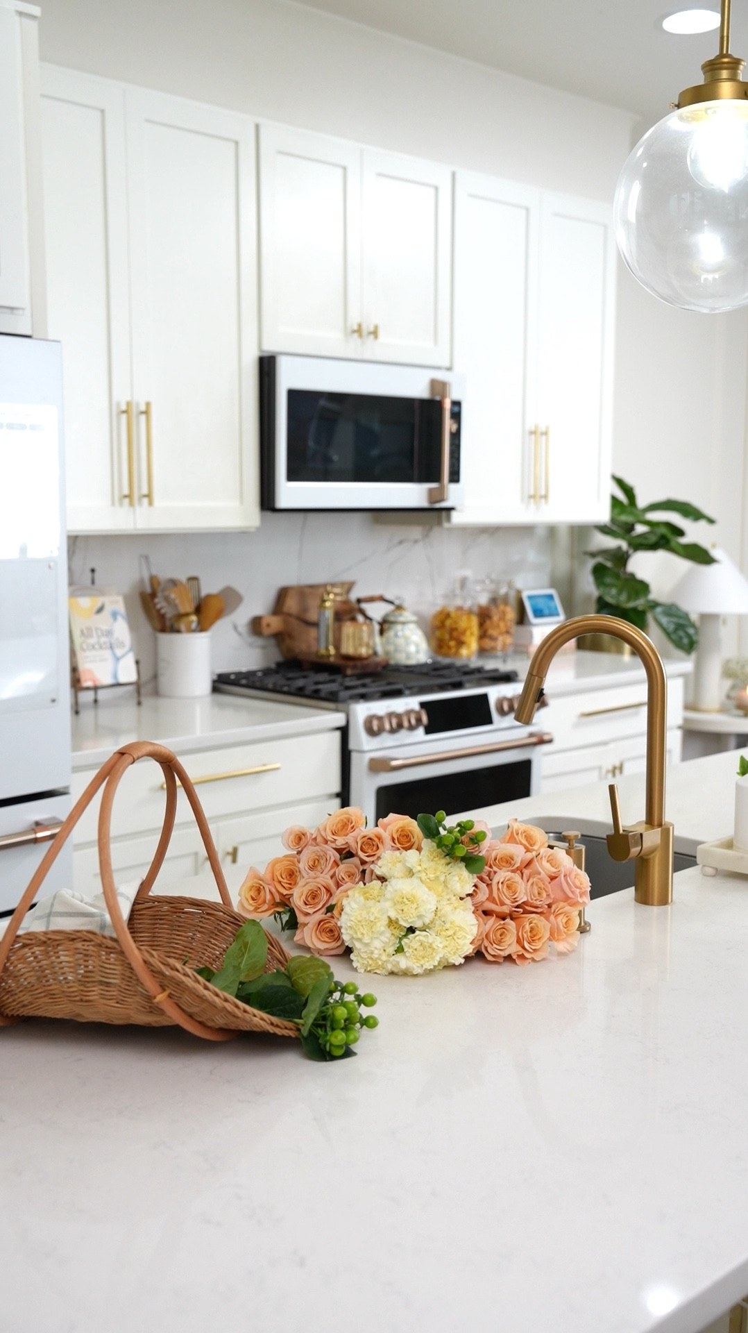 Some of my favorites pieces in my kitchen. Small kitchen decor , kitchen favorites, kitchen books , appliances, gold kitchen faucet 

#LTKVideo #LTKHome #LTKSeasonal
