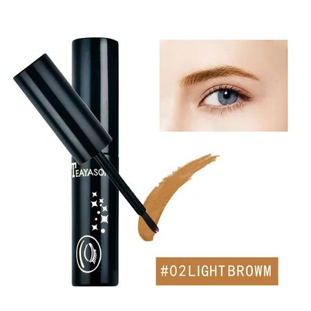 3PCS Eyebrow Dye Kit Long Lasting Waterproof Eyebrow Cream Tattoo Makeup | Walmart (US)