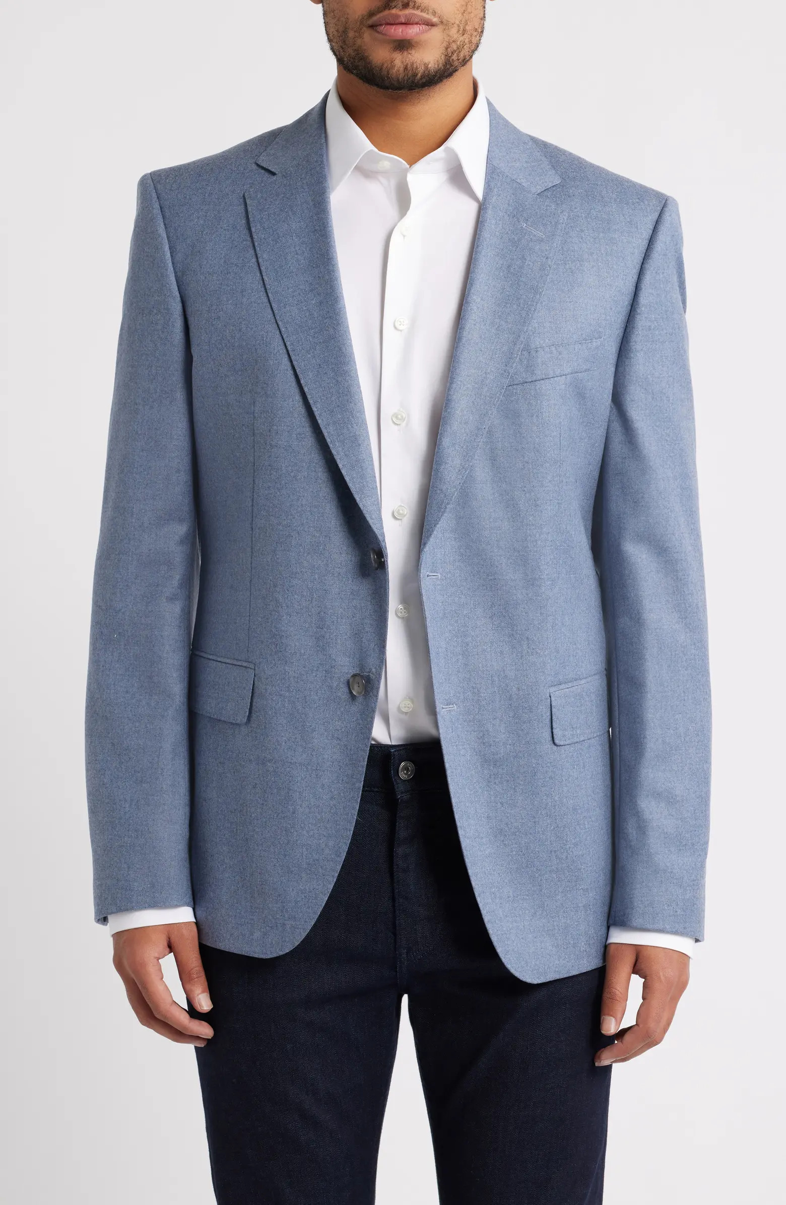 Huge Trim Fit Wool Mélange Sport Coat | Nordstrom
