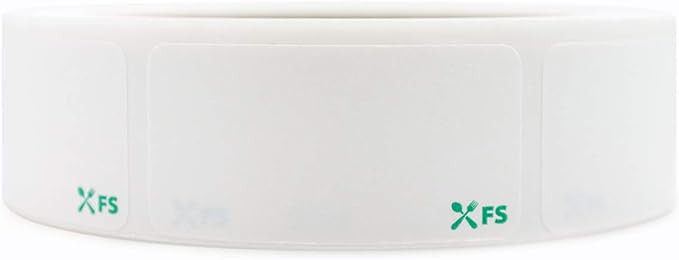 Food Labels Dissolvable by Food Safe - Leaves No Adhesive Residue Dissolves in Water in 30 Second... | Amazon (US)