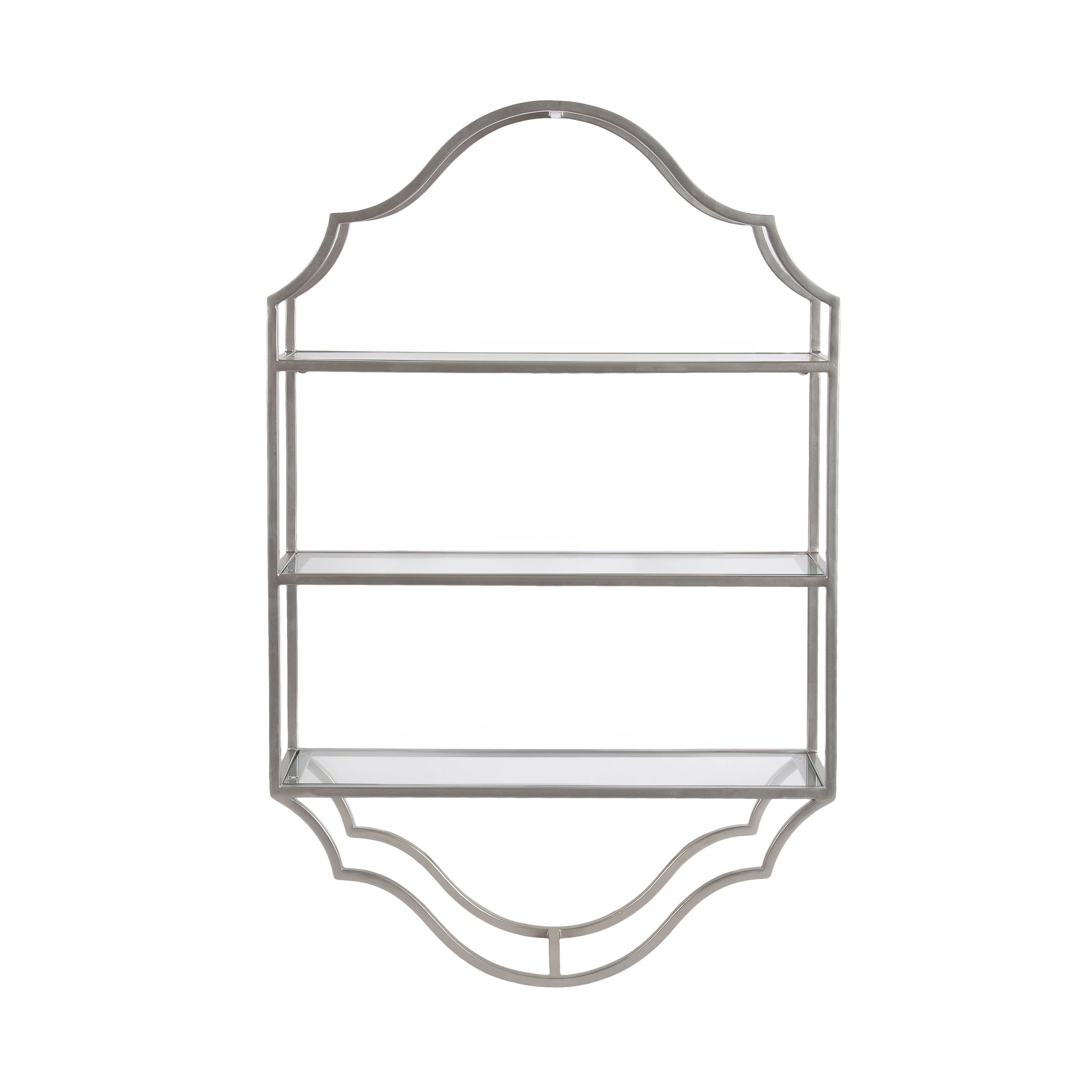 Leoh 3 Piece Hexagon Metal Floating Shelf | Wayfair North America