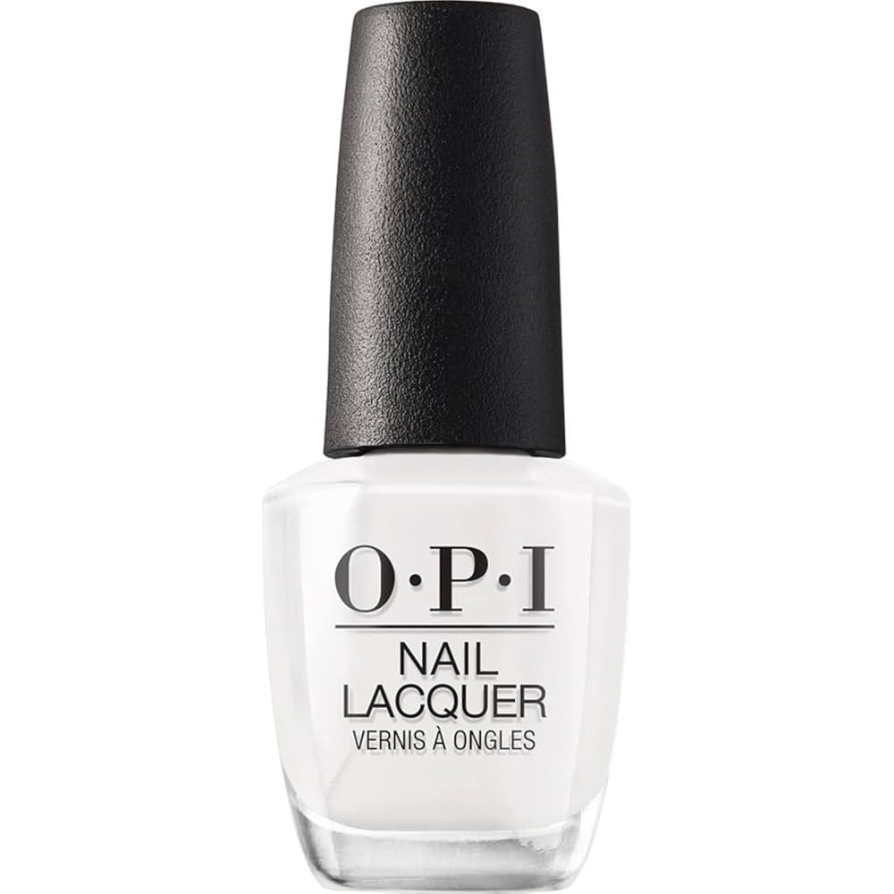 OPI Nail Lacquer Nail Polish | Opaque Light White & Gray Crème Chip Resistant Nail Polish | Vega... | Amazon (US)