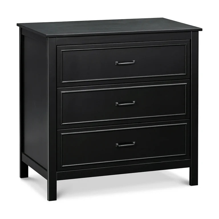 DaVinci Charlie 3-Drawer Dresser in Ebony | Walmart (US)