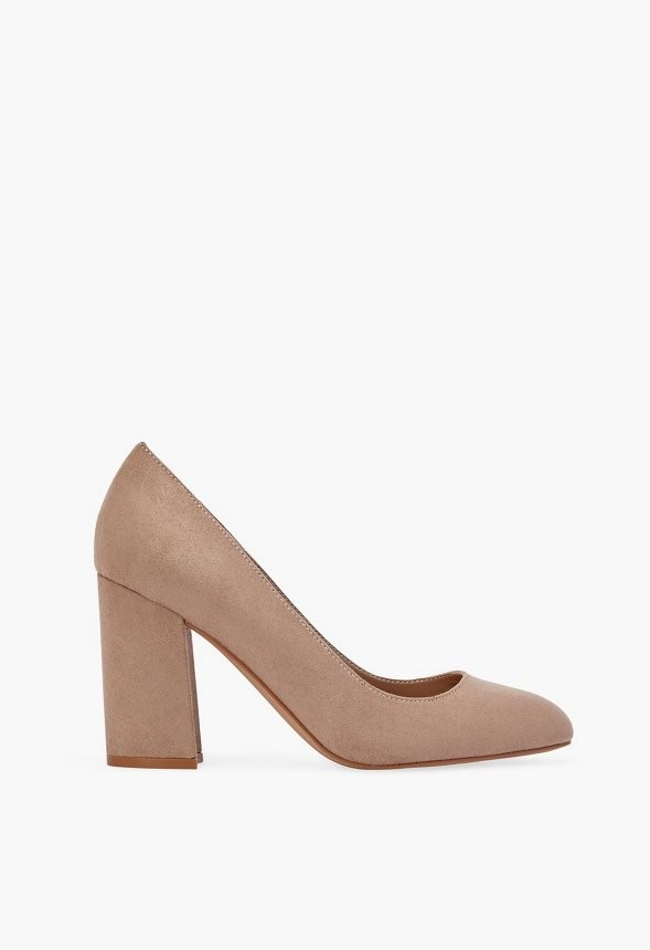 Daphne Block Heel Pump | JustFab