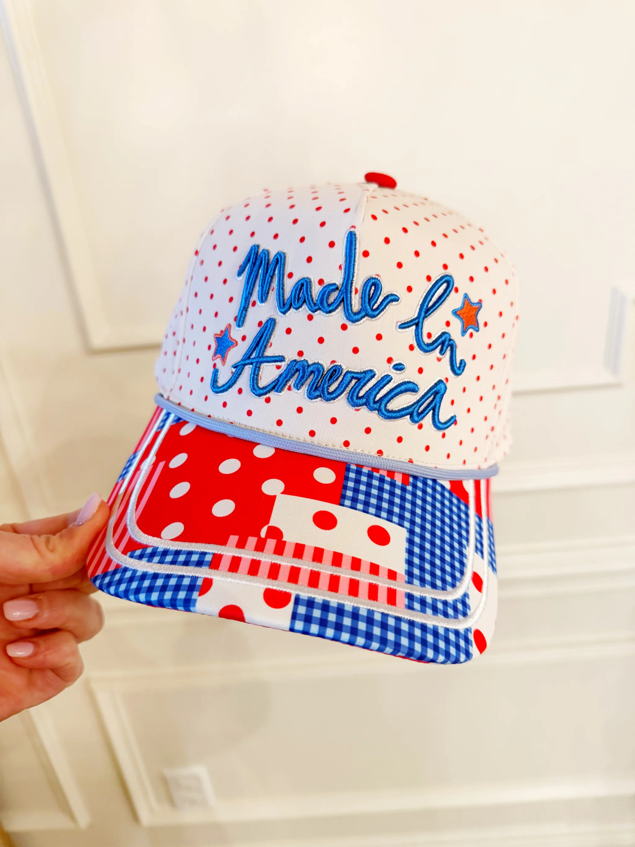 Patchwork Made in America Hat - Pre Order | Poppy & Pine