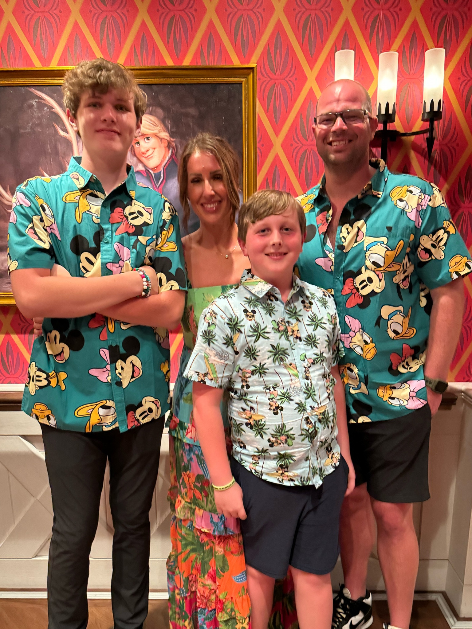The boys would use matching shirts on their Disney Cruise last year. They were so cute. It looks like they’re all still in stock.

#LTKTravel #LTKMidsize #LTKOver40