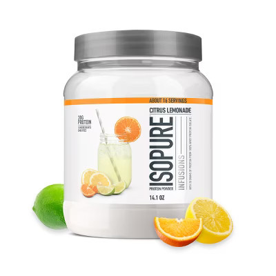 Isopure Infusions Citrus Lemonade Protein Powder - 0.88lbs | Target