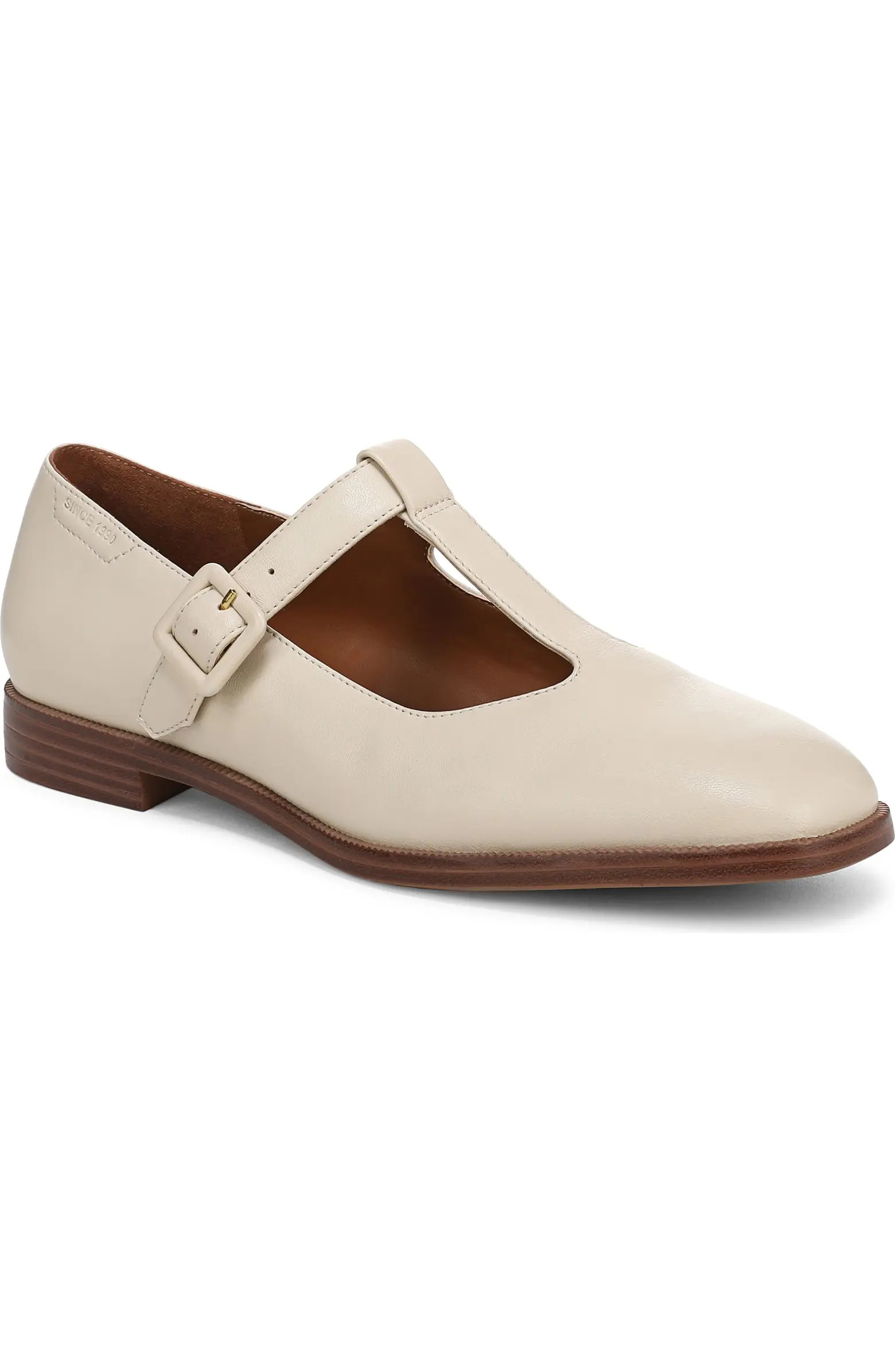 Franco Sarto Kenley T-Strap Flat (Women) | Nordstrom | Nordstrom