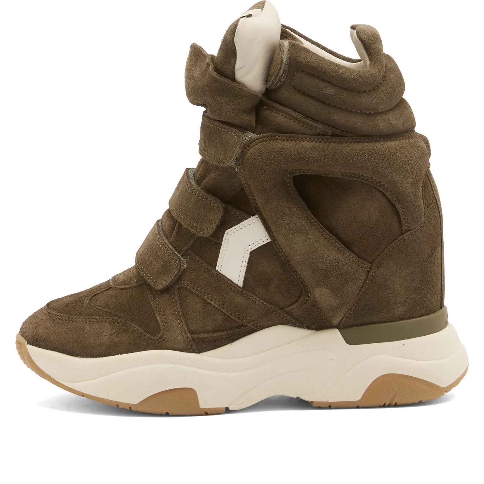 Isabel Marant Women's Balskee Platform Sneaker Khaki/Ecru | END. Clothing