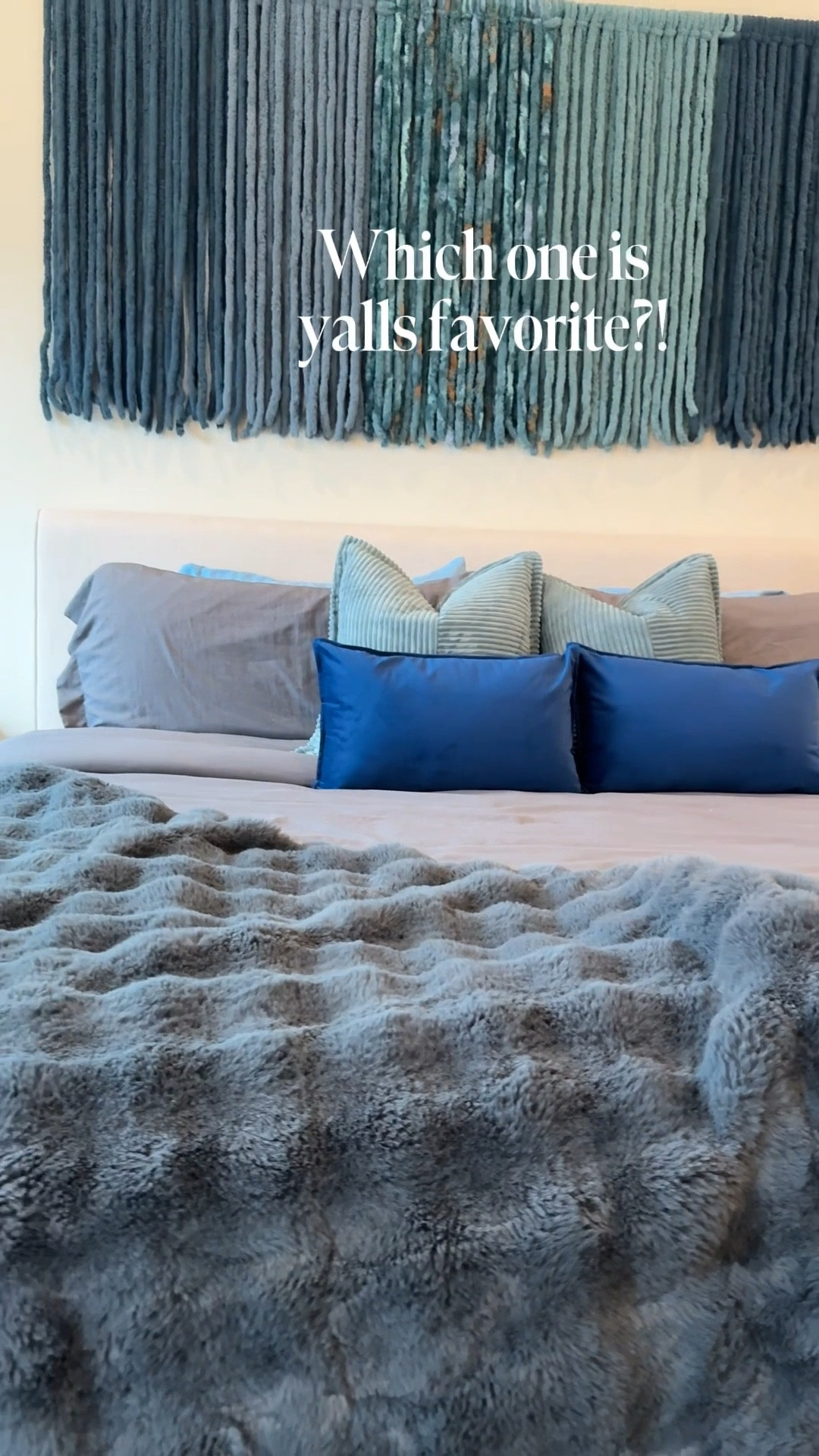Spring bedding refresh on a budget! 🛏️✨ Who says seasonal updates have to be expensive? I swapped out my bedding for this moody gray & deep blue set, and it completely changed the vibe—without breaking the bank! Sharing my best tips for affordable bedding swaps so you can refresh your space, too! 💙 What’s your go-to spring home update? Let me know below! ⬇️ #BudgetFriendlyDecor #SpringBedding #MoodyAesthetic #AffordableHomeDecor #BeddingOnABudget #HomeRefresh

#LTKSpringSale #LTKSeasonal #LTKHome